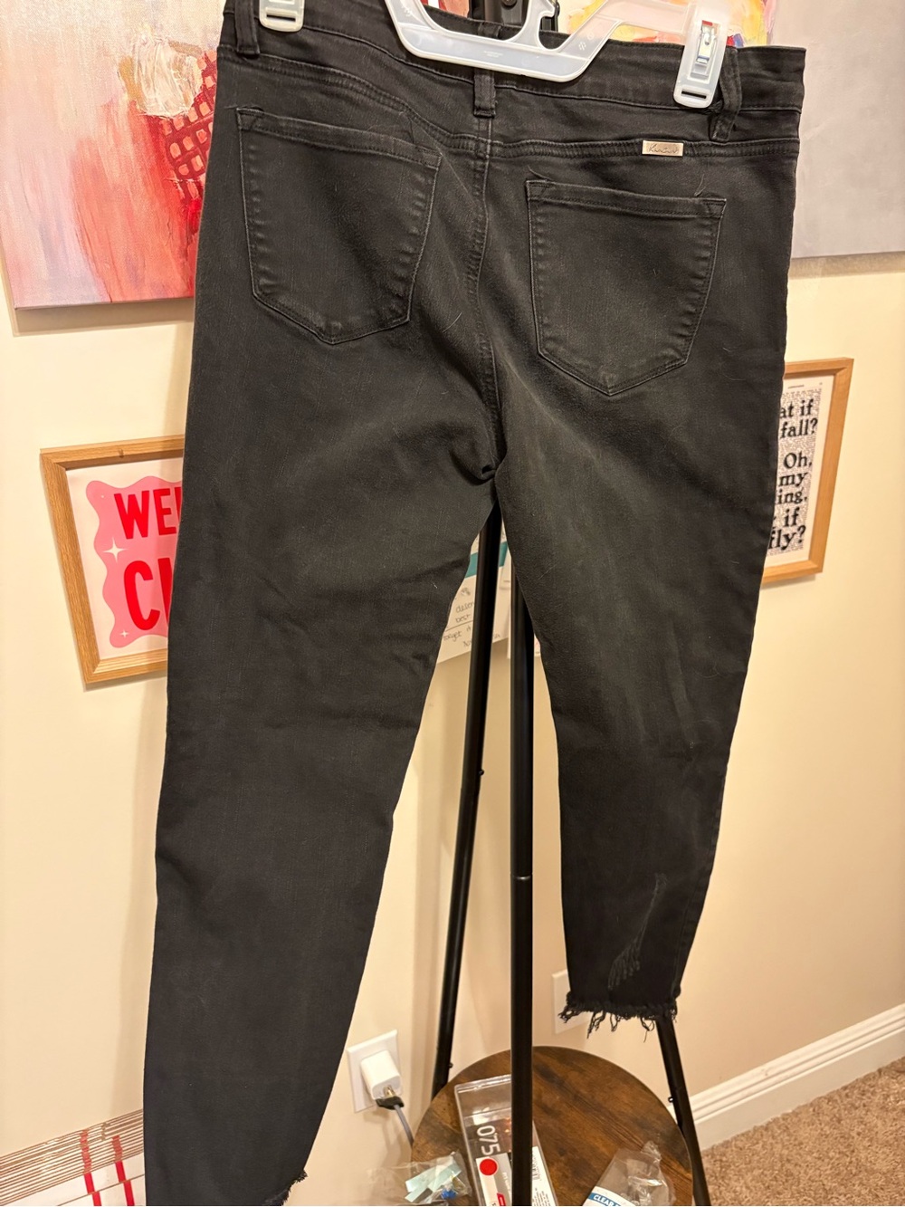 Kancan Black Women’s Jeans - Classic Slim Fit size 11/29
